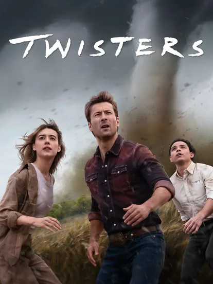Affiche du film Twisters, à la demande avec IPTV Luxembourg